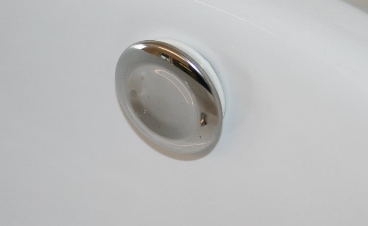 58mm oval sink overflow cover