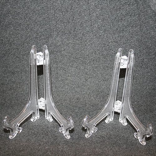 Clear Plastic Display Plate Stand for Bowl's, Picture Frame's, Photo's.