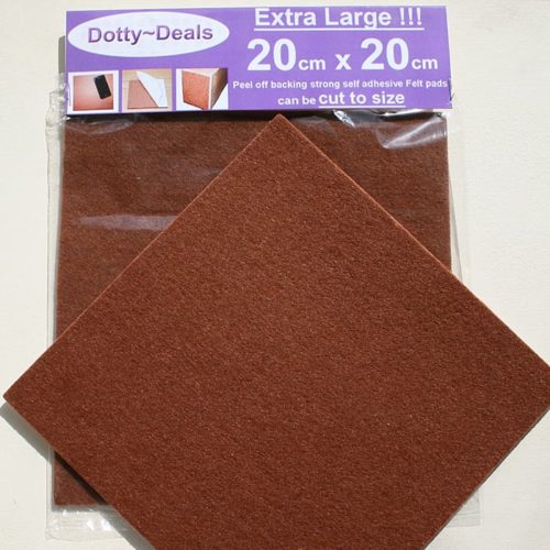 Large Square Cut to Size Felt Floor Protector Pad